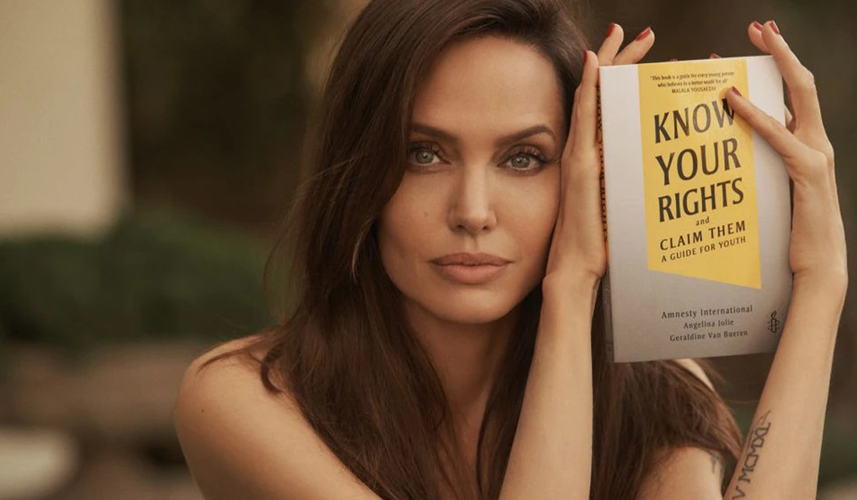 Angelina Jolie wants kids to 'fight back' with new child rights book